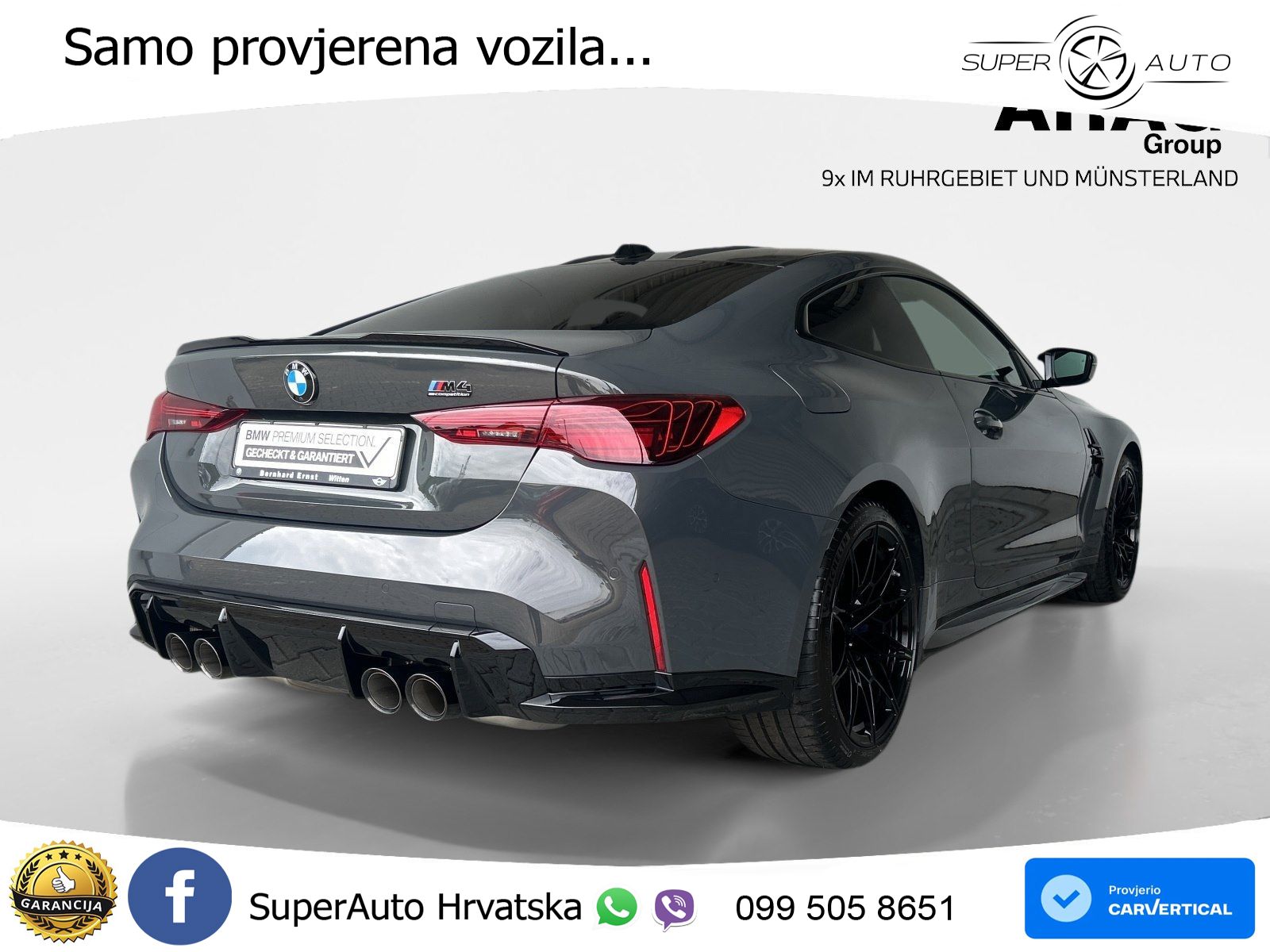 BMW M4 Competition 3.0 (510 KS) Steptronic