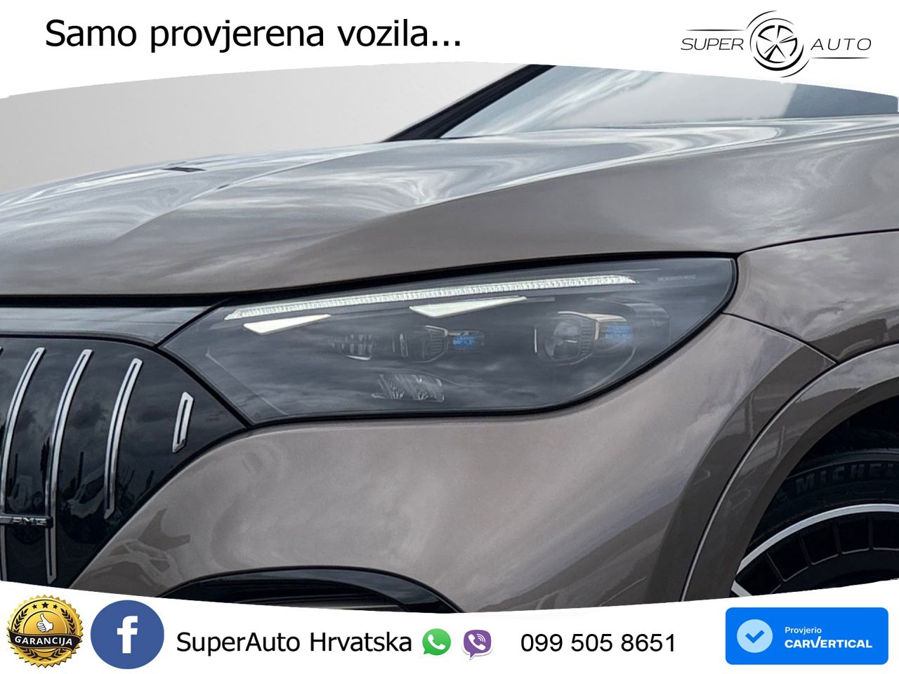 Mercedes EQE SUV AMG 43 100 kWh (476 KS) 4MATIC LED+GR SJED+ACC