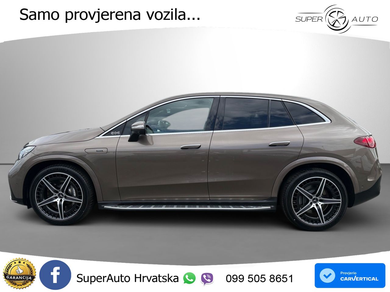 Mercedes EQE SUV AMG 43 100 kWh (476 KS) 4MATIC LED+GR SJED+ACC