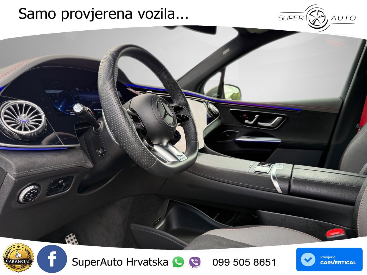 Mercedes EQE SUV AMG 43 100 kWh (476 KS) 4MATIC LED+GR SJED+ACC