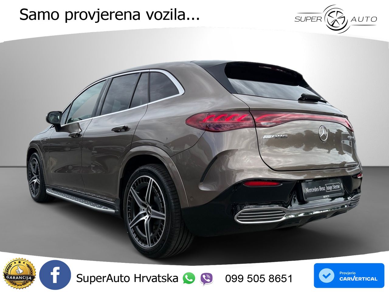 Mercedes EQE SUV AMG 43 100 kWh (476 KS) 4MATIC LED+GR SJED+ACC