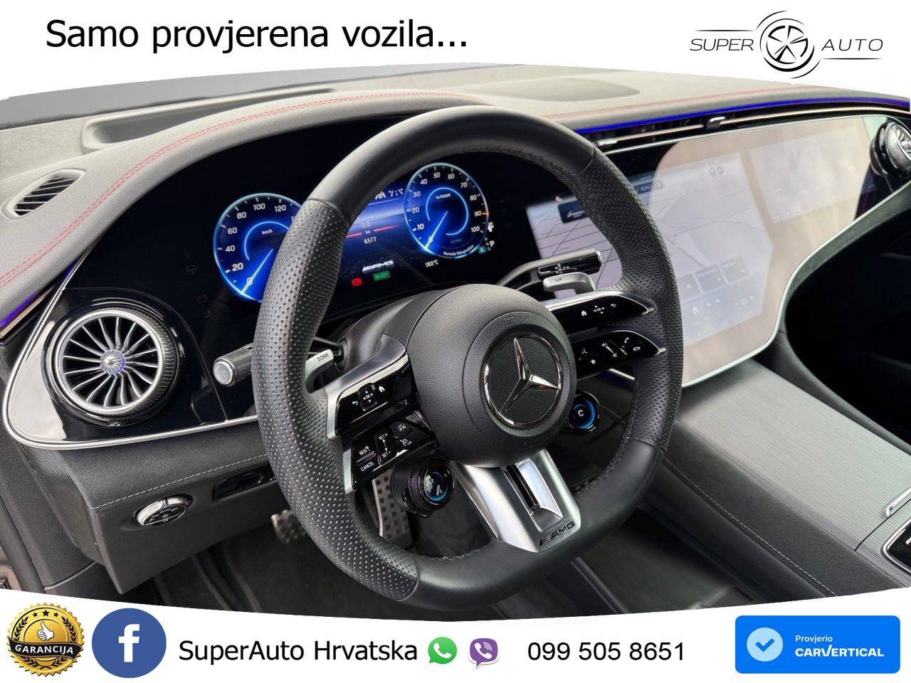 Mercedes EQE SUV AMG 43 100 kWh (476 KS) 4MATIC LED+GR SJED+ACC