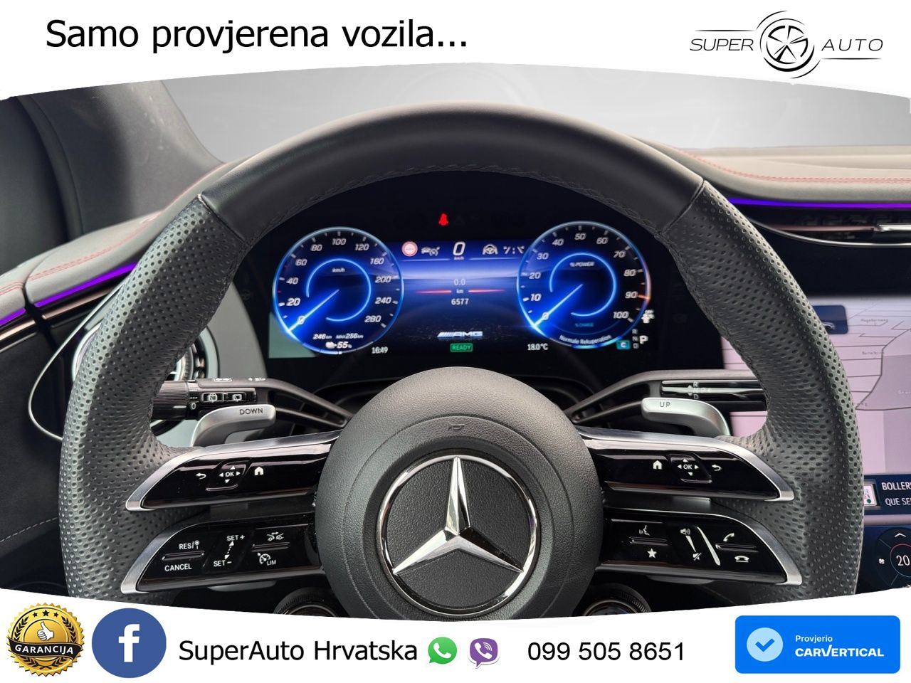 Mercedes EQE SUV AMG 43 100 kWh (476 KS) 4MATIC LED+GR SJED+ACC