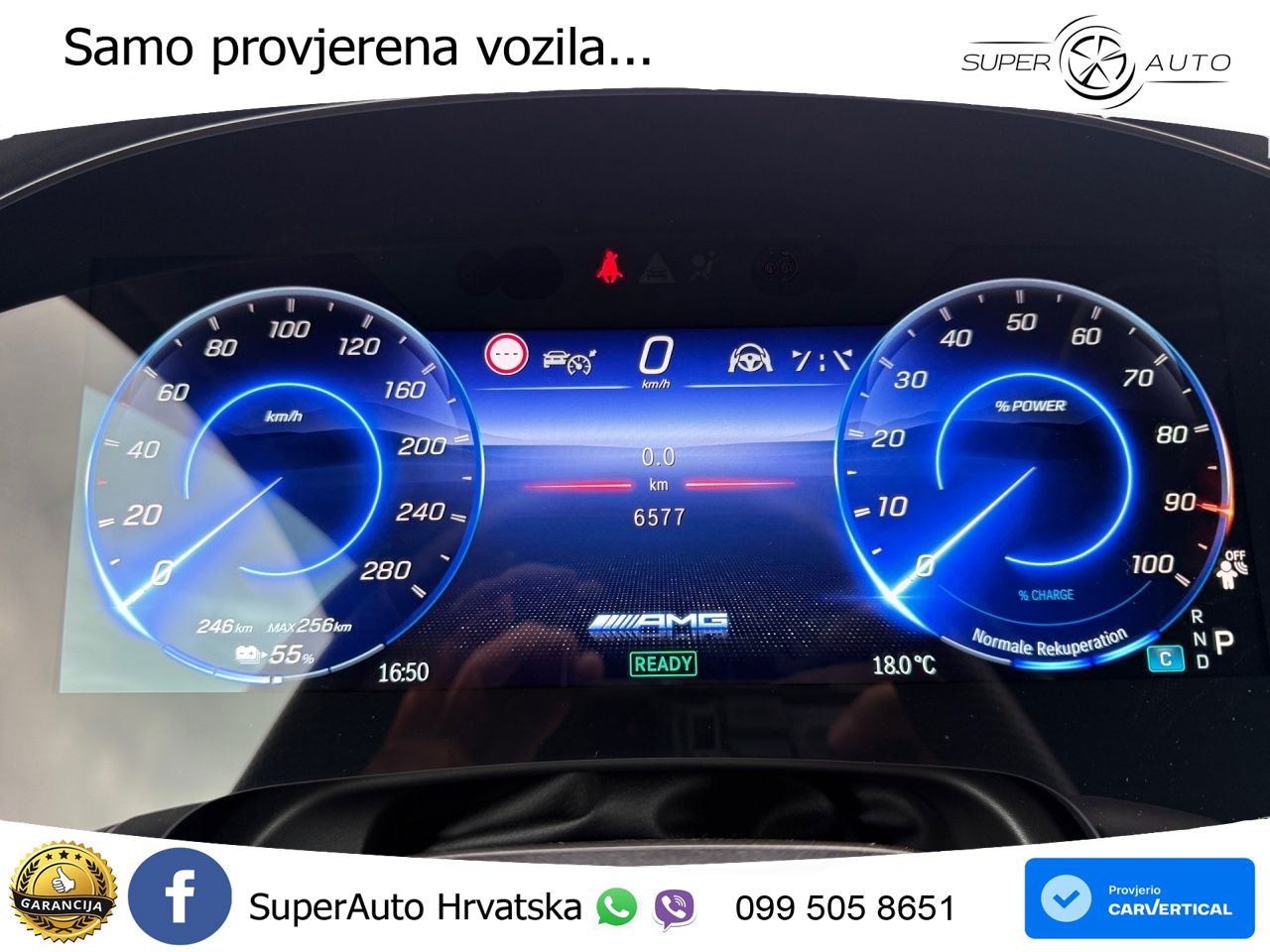 Mercedes EQE SUV AMG 43 100 kWh (476 KS) 4MATIC LED+GR SJED+ACC