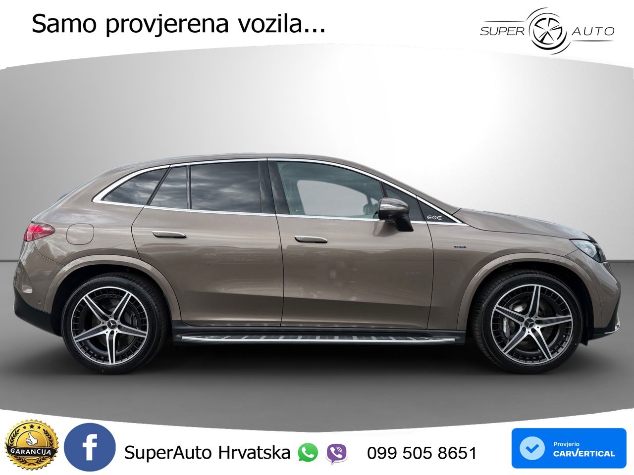 Mercedes EQE SUV AMG 43 100 kWh (476 KS) 4MATIC LED+GR SJED+ACC