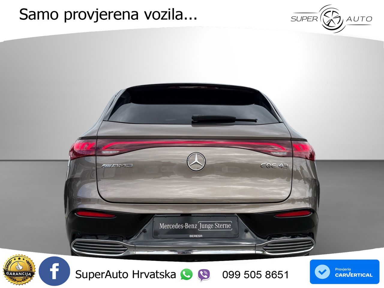 Mercedes EQE SUV AMG 43 100 kWh (476 KS) 4MATIC LED+GR SJED+ACC
