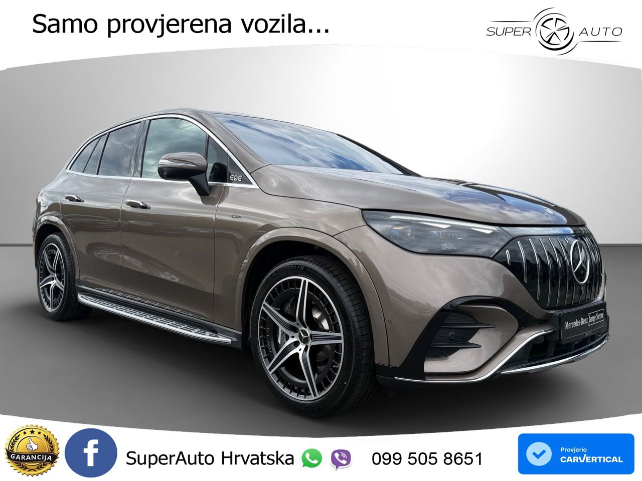 Mercedes EQE SUV AMG 43 100 kWh (476 KS) 4MATIC LED+GR SJED+ACC