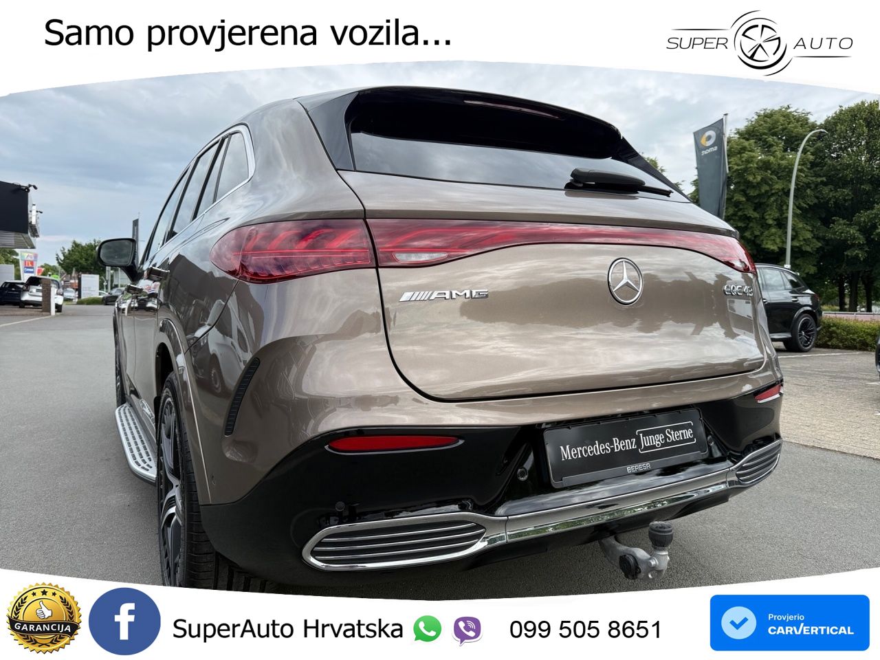 Mercedes EQE SUV AMG 43 100 kWh (476 KS) 4MATIC LED+GR SJED+ACC