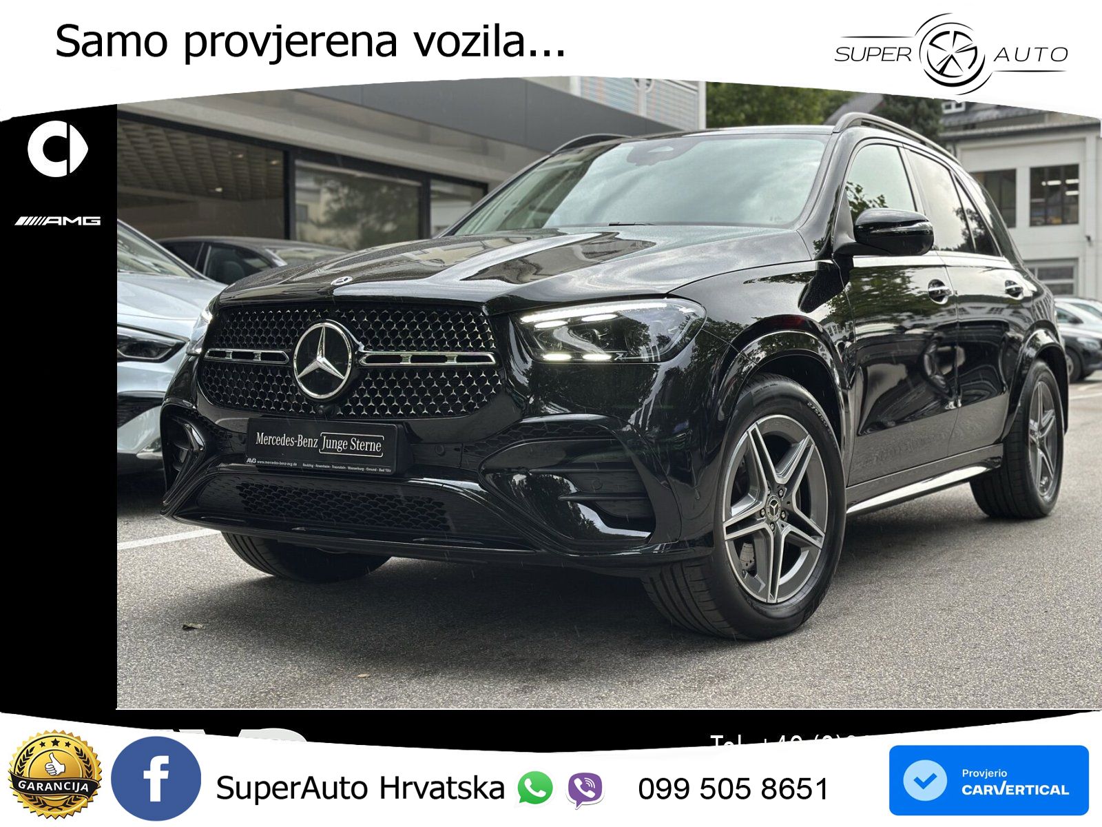 Mercedes GLE 300d (269 KS) EQ Boost 4MATIC 9G-TRONIC AMG LED+GR SJED+ACC