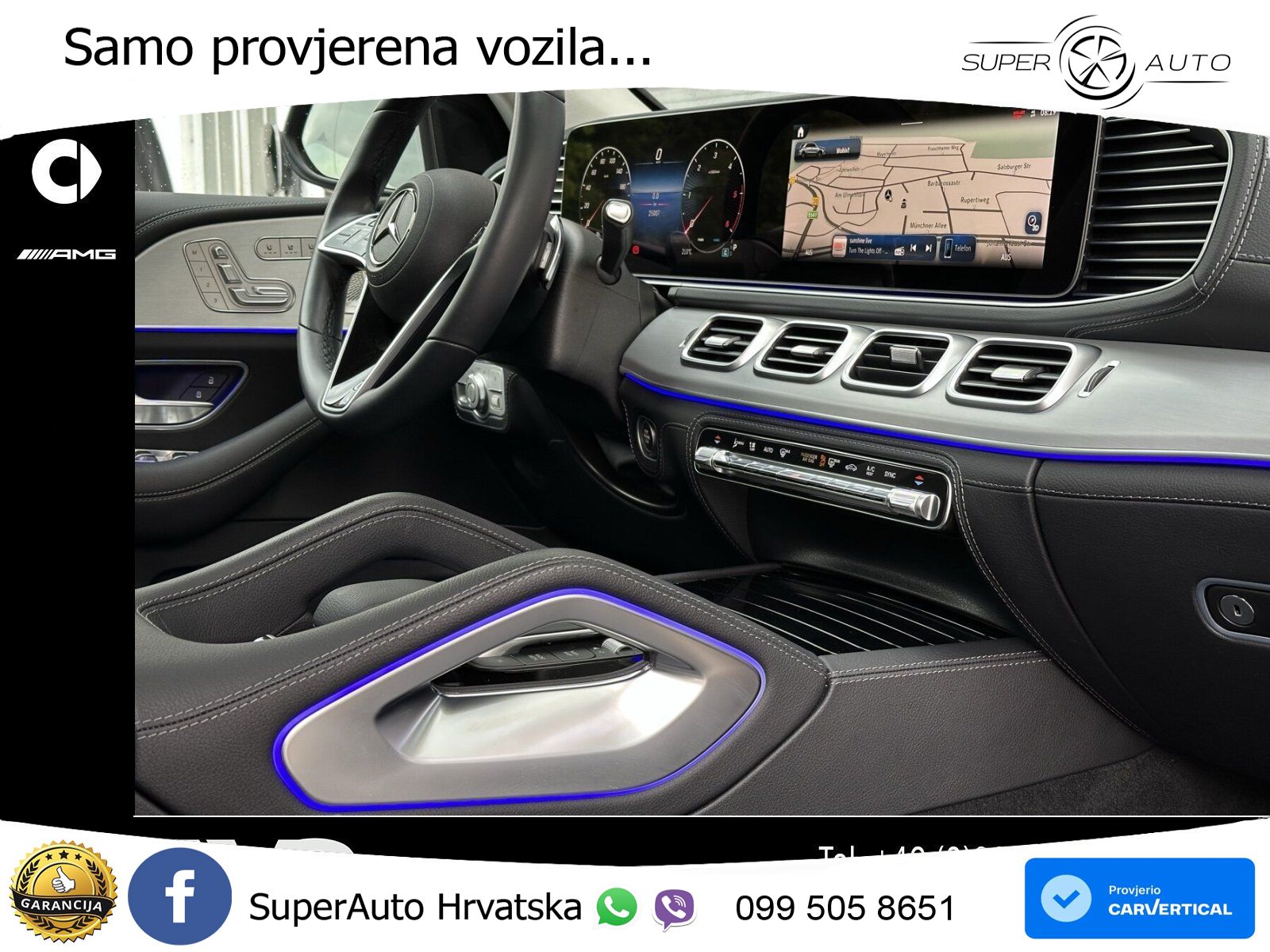 Mercedes GLE 300d (269 KS) EQ Boost 4MATIC 9G-TRONIC AMG LED+GR SJED+ACC