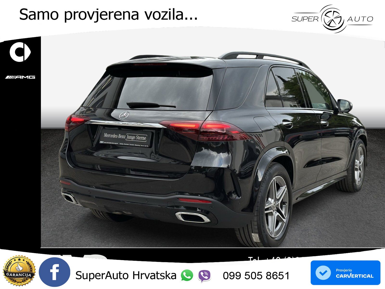 Mercedes GLE 300d (269 KS) EQ Boost 4MATIC 9G-TRONIC AMG LED+GR SJED+ACC