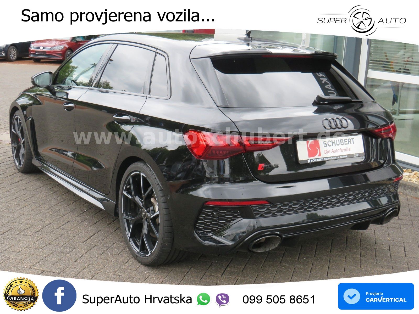 Audi RS3 Sportback 2.5 TFSI (400 KS) quattro S tronic
