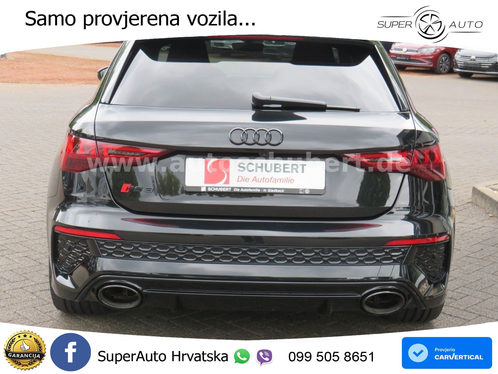 Audi RS3 Sportback 2.5 TFSI (400 KS) quattro S tronic