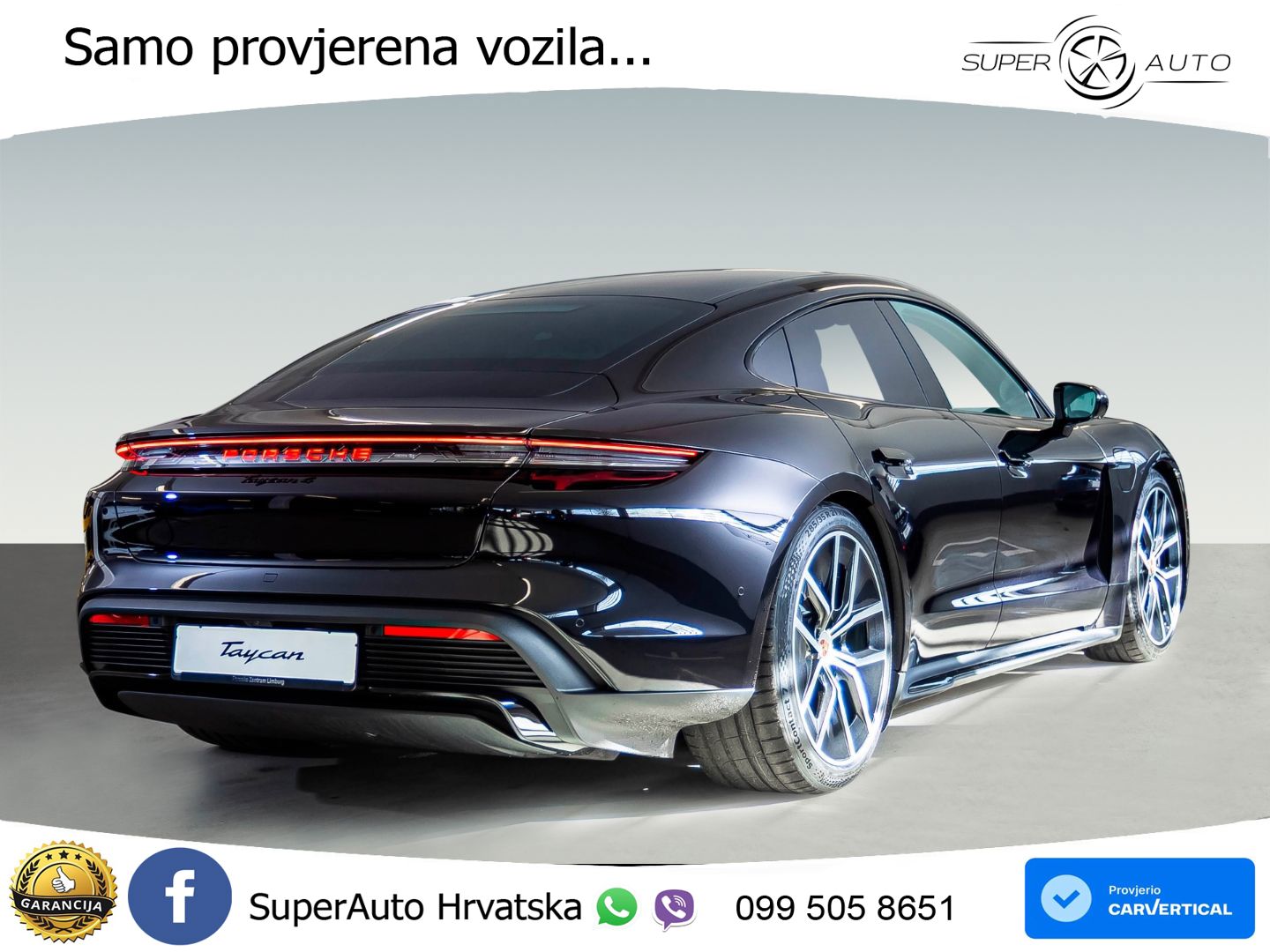 Porsche Taycan 4 105 kWh (435 KS)
