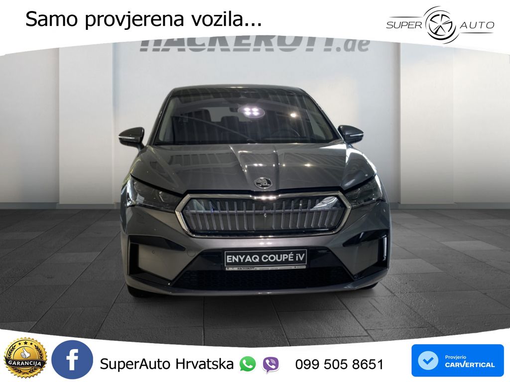 Škoda Enyaq Coupe 60 63 kWh (204 KS) LED+GR SJED+ACC