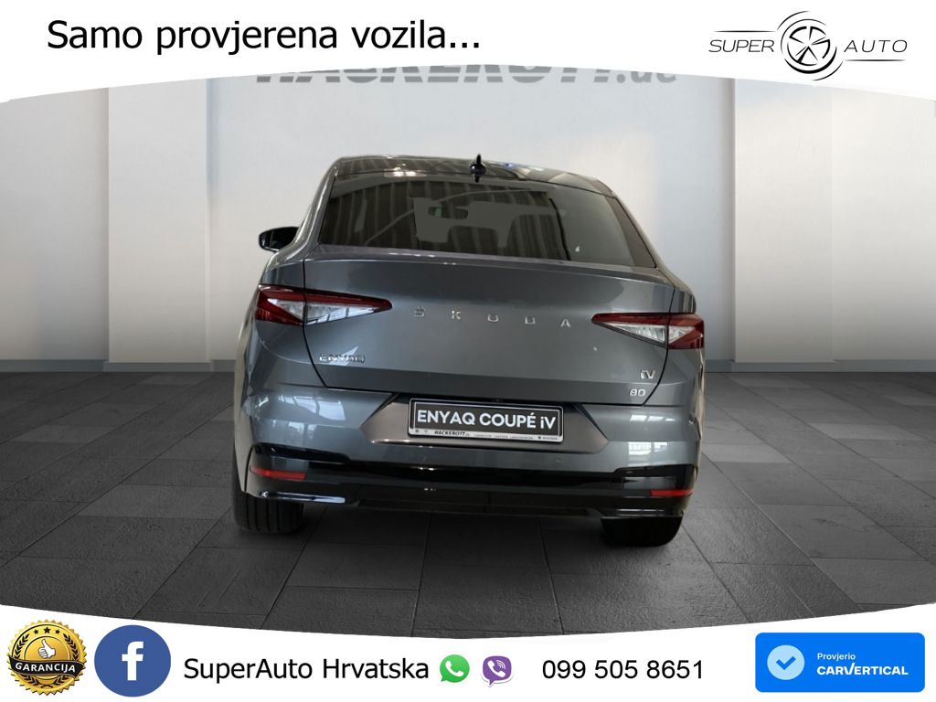Škoda Enyaq Coupe 60 63 kWh (204 KS) LED+GR SJED+ACC
