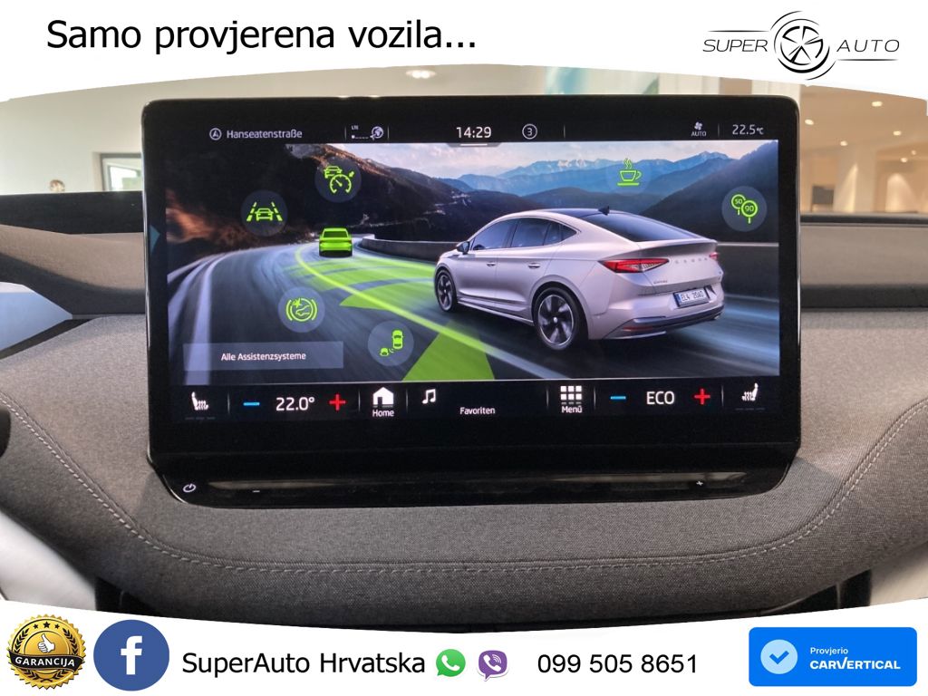 Škoda Enyaq Coupe 60 63 kWh (204 KS) LED+GR SJED+ACC