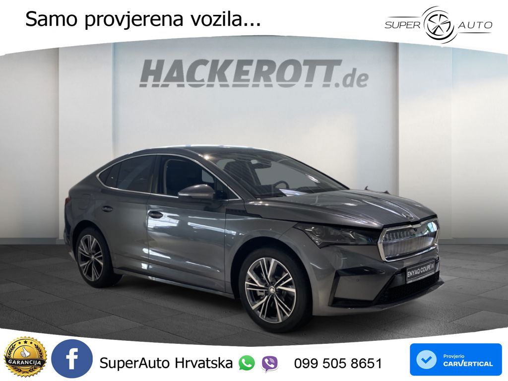 Škoda Enyaq Coupe 60 63 kWh (204 KS) LED+GR SJED+ACC