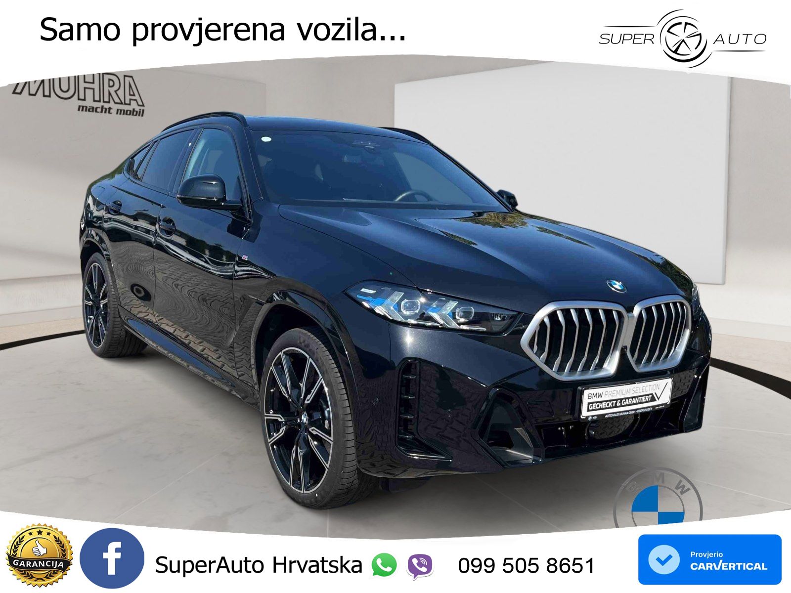 BMW X6 40d (352 KS) xDrive Steptronic M Sport LED+GR SJED+ACC