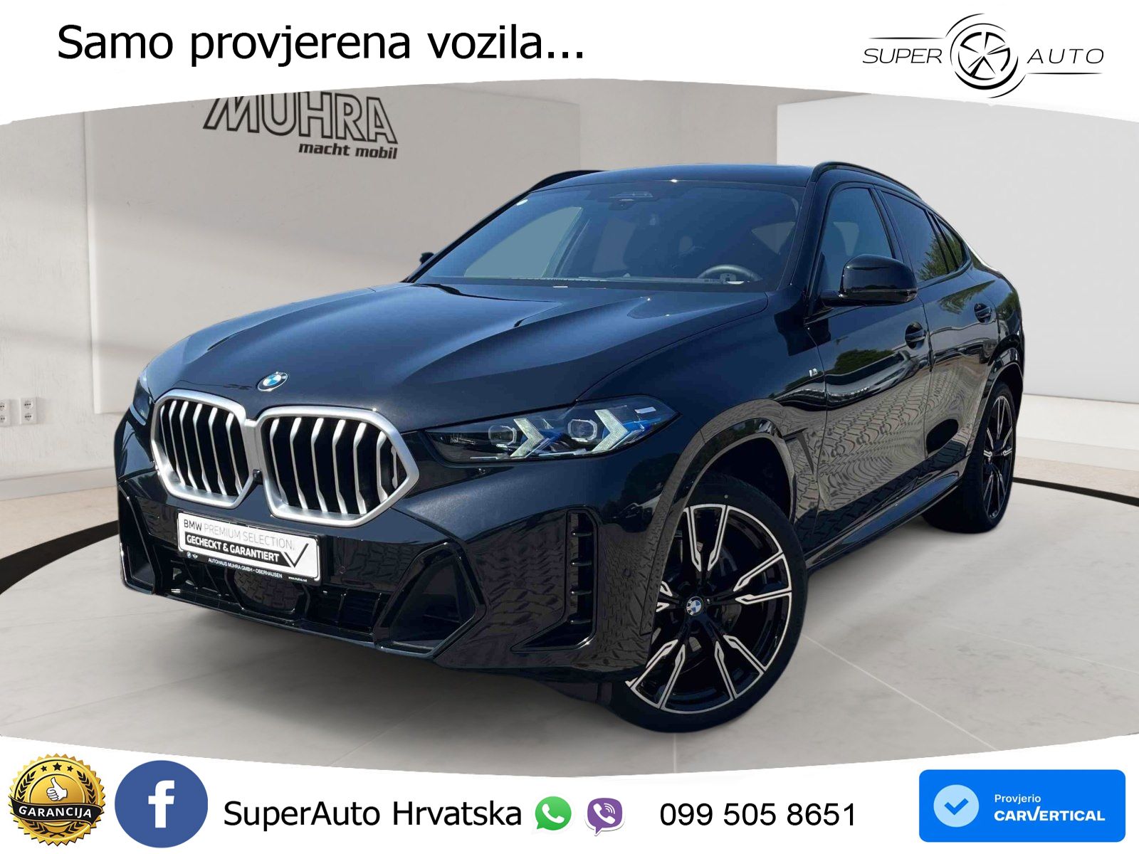 BMW X6 40d (352 KS) xDrive Steptronic M Sport LED+GR SJED+ACC
