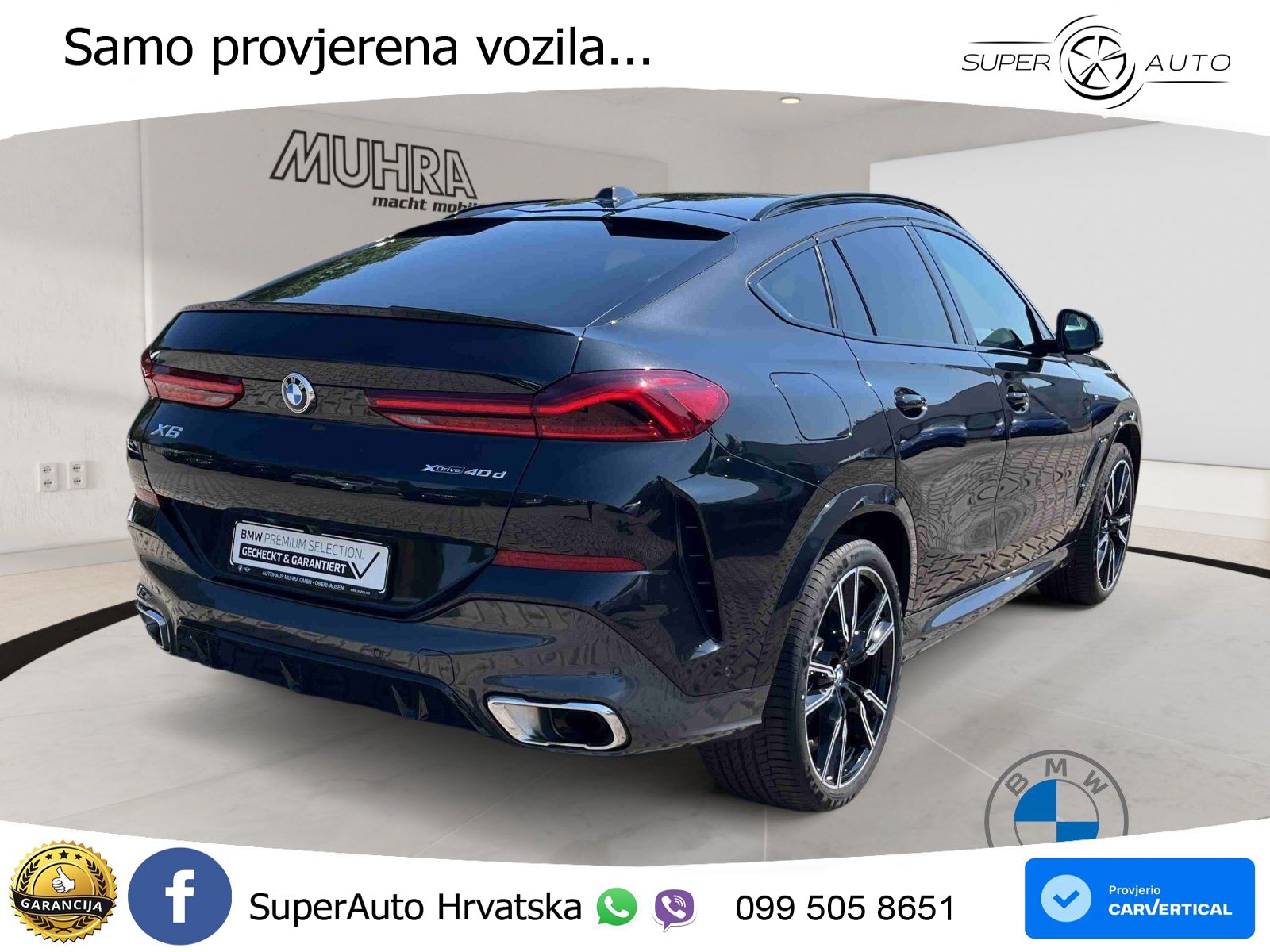 BMW X6 40d (352 KS) xDrive Steptronic M Sport LED+GR SJED+ACC