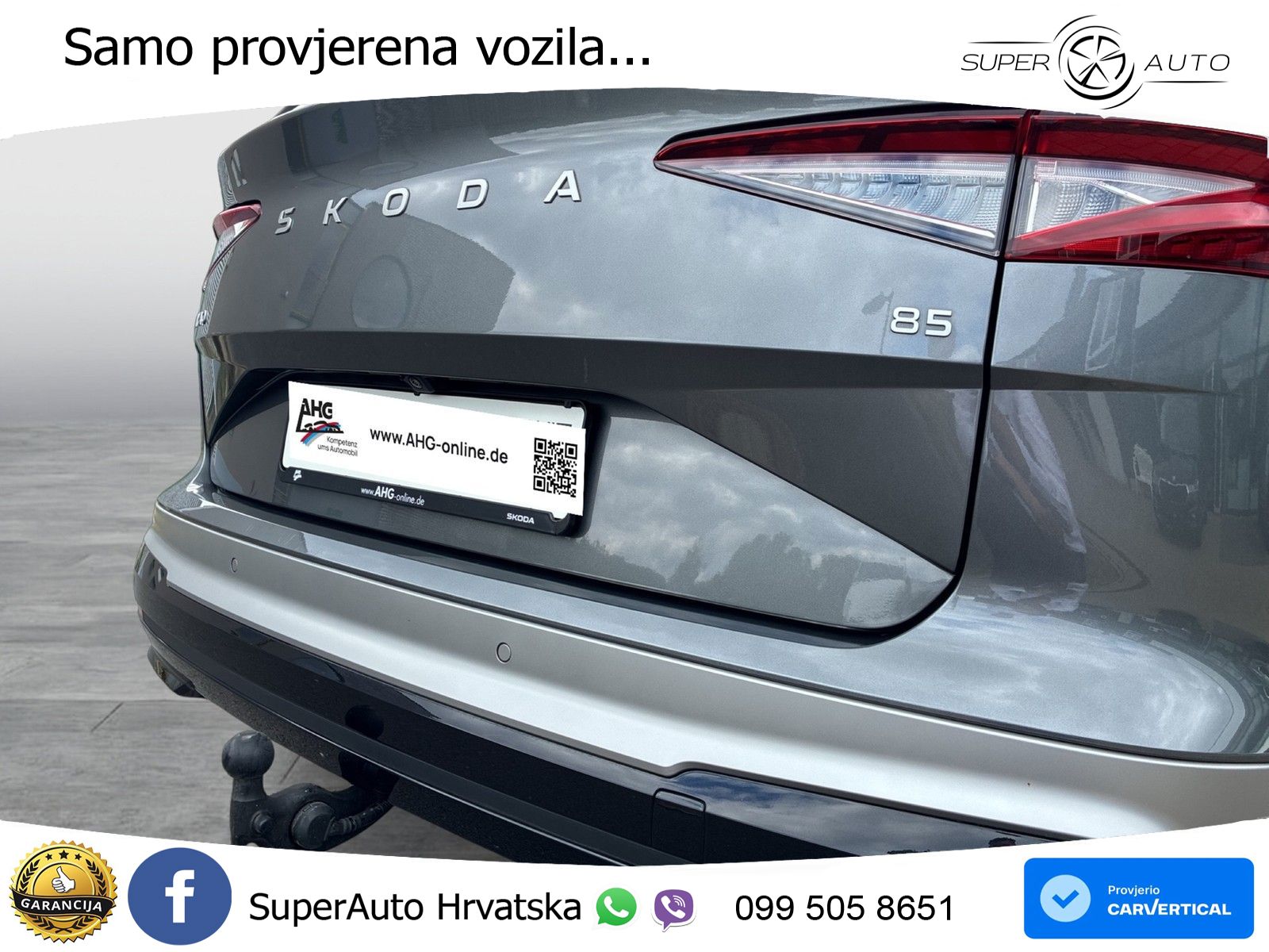 Škoda Enyaq 85 82 kWh (286 KS) LED+GR SJED+ACC