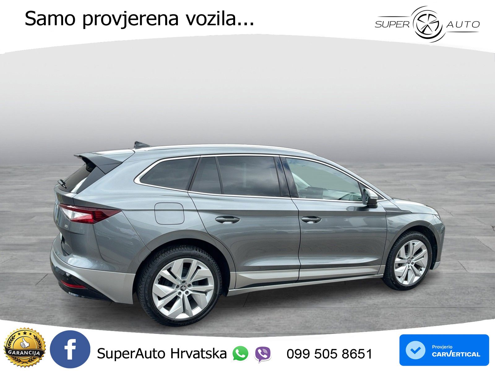 Škoda Enyaq 85 82 kWh (286 KS) LED+GR SJED+ACC