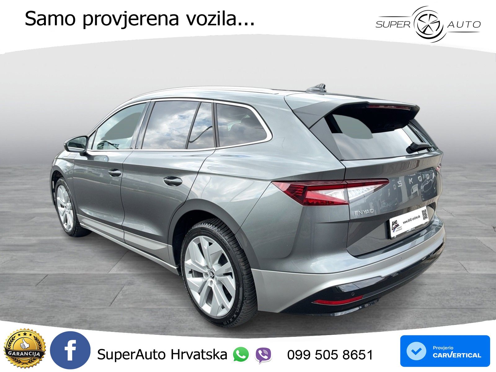 Škoda Enyaq 85 82 kWh (286 KS) LED+GR SJED+ACC