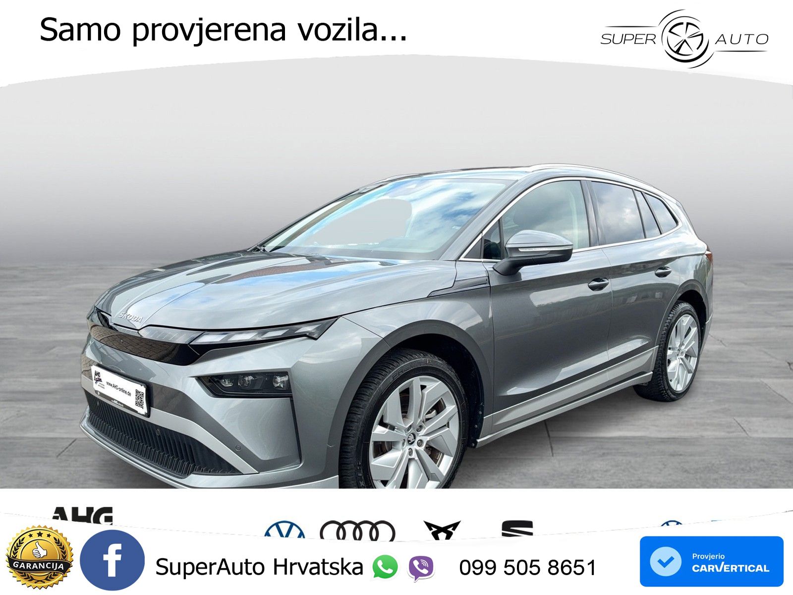 Škoda Enyaq 85 82 kWh (286 KS) LED+GR SJED+ACC