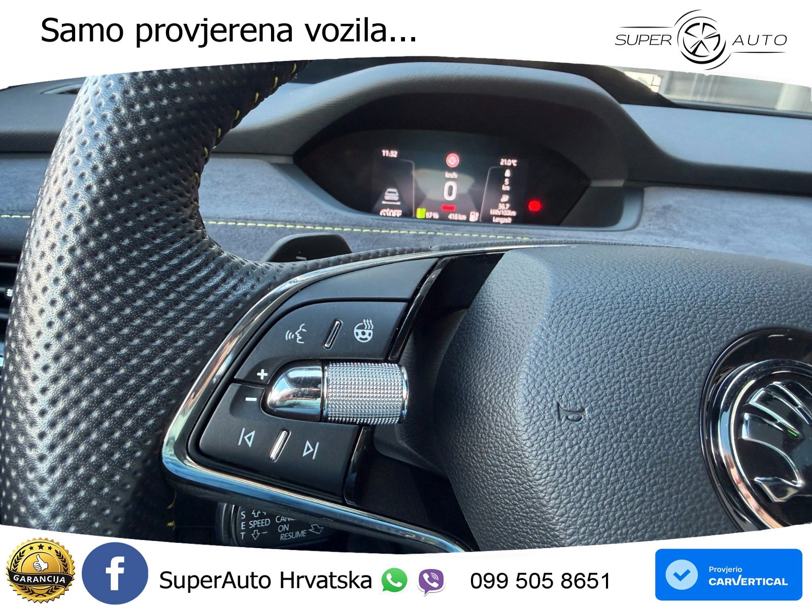 Škoda Enyaq Coupe iV RS 82 kWh (299 KS) AWD Lounge LED+GR SJED+ACC