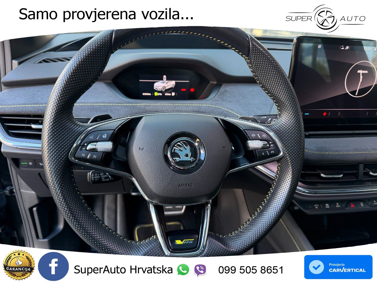 Škoda Enyaq Coupe iV RS 82 kWh (299 KS) AWD Lounge LED+GR SJED+ACC
