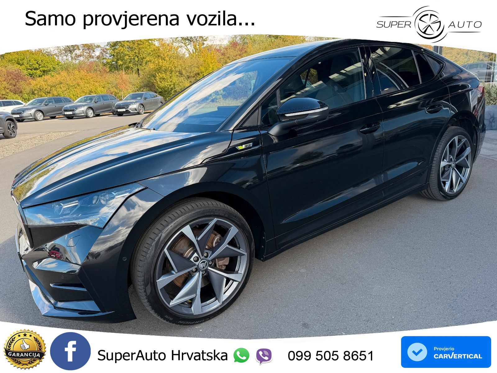 Škoda Enyaq Coupe iV RS 82 kWh (299 KS) AWD Lounge LED+GR SJED+ACC