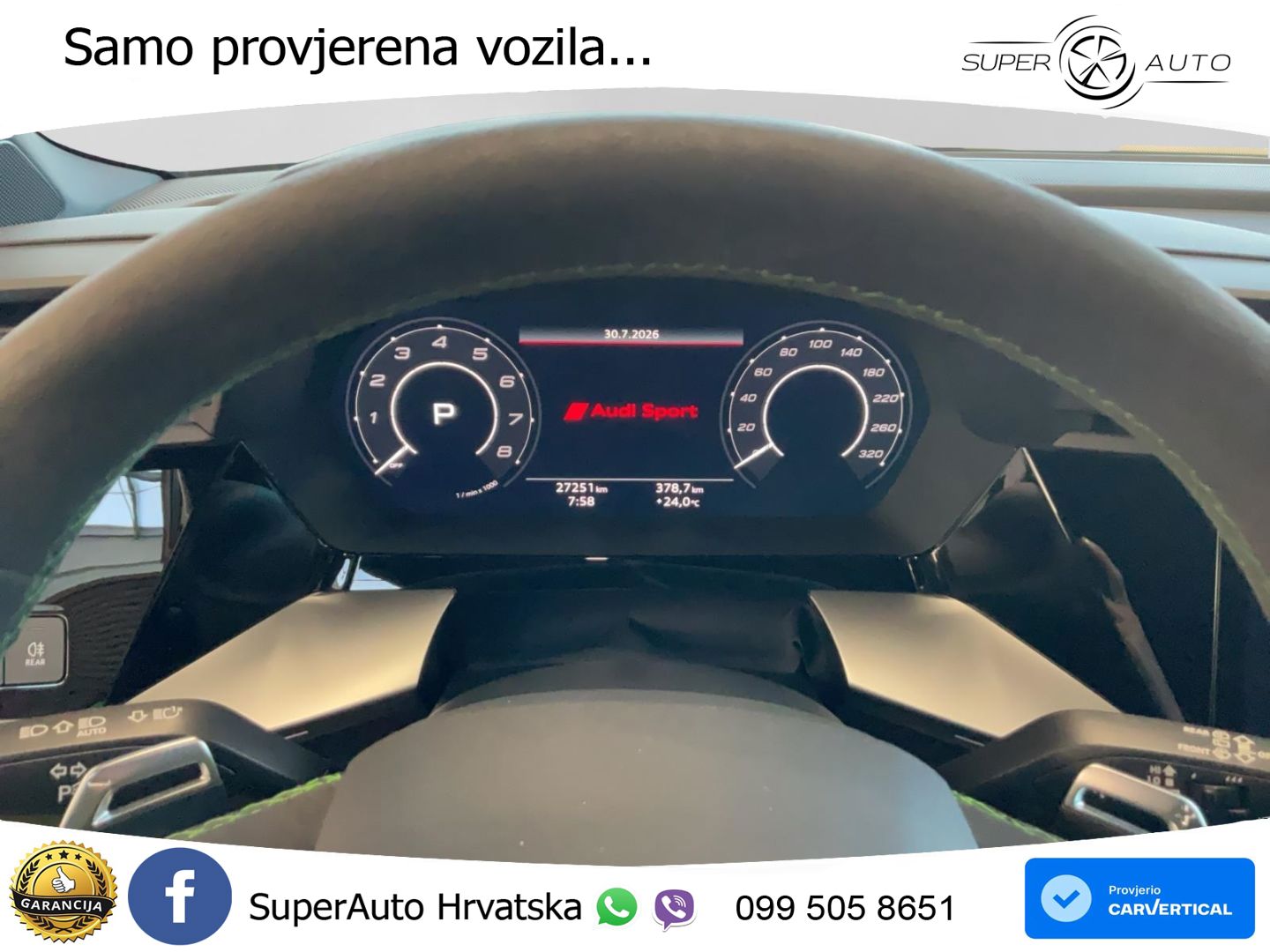 Audi RS3 Sportback 2.5 TFSI (400 KS) quattro S tronic LED+GR SJED+ACC