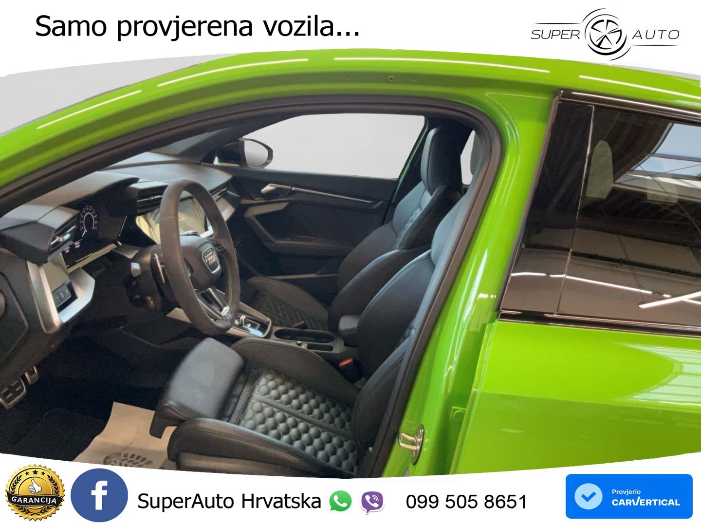 Audi RS3 Sportback 2.5 TFSI (400 KS) quattro S tronic LED+GR SJED+ACC
