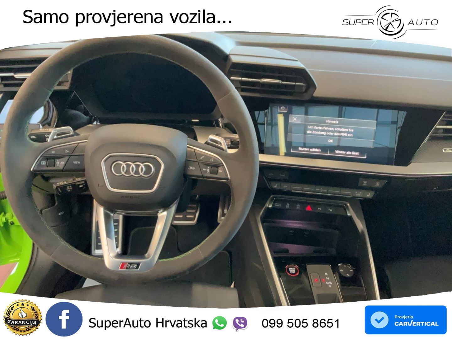 Audi RS3 Sportback 2.5 TFSI (400 KS) quattro S tronic LED+GR SJED+ACC