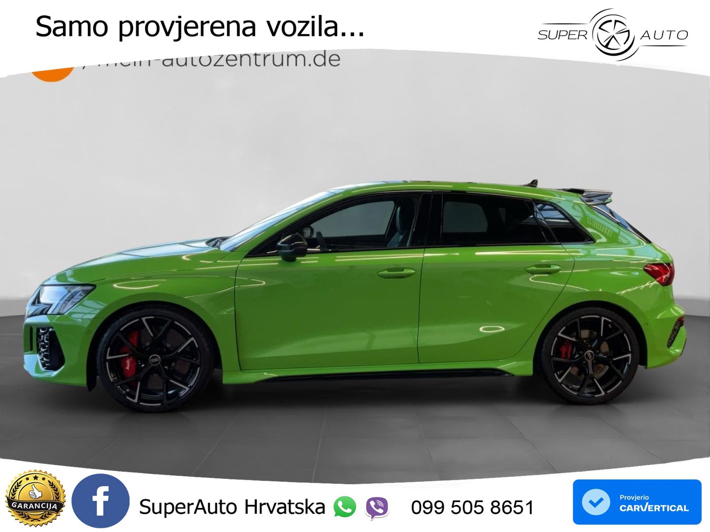 Audi RS3 Sportback 2.5 TFSI (400 KS) quattro S tronic LED+GR SJED+ACC
