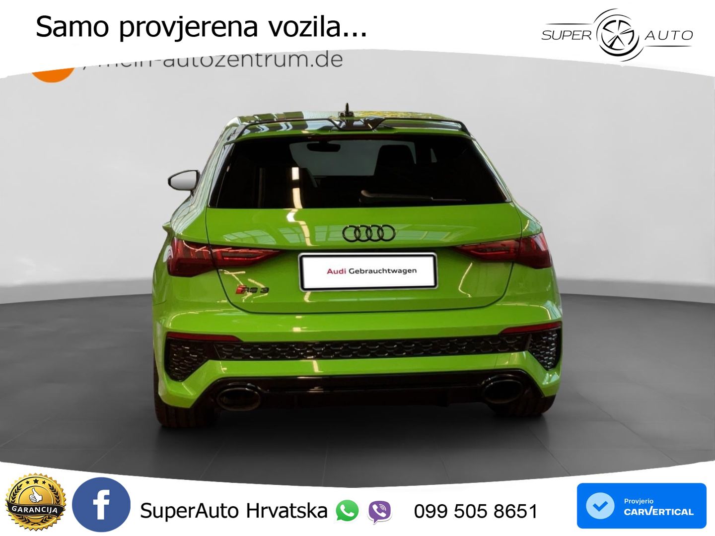 Audi RS3 Sportback 2.5 TFSI (400 KS) quattro S tronic LED+GR SJED+ACC