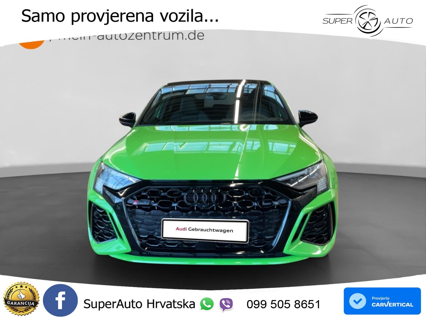 Audi RS3 Sportback 2.5 TFSI (400 KS) quattro S tronic LED+GR SJED+ACC