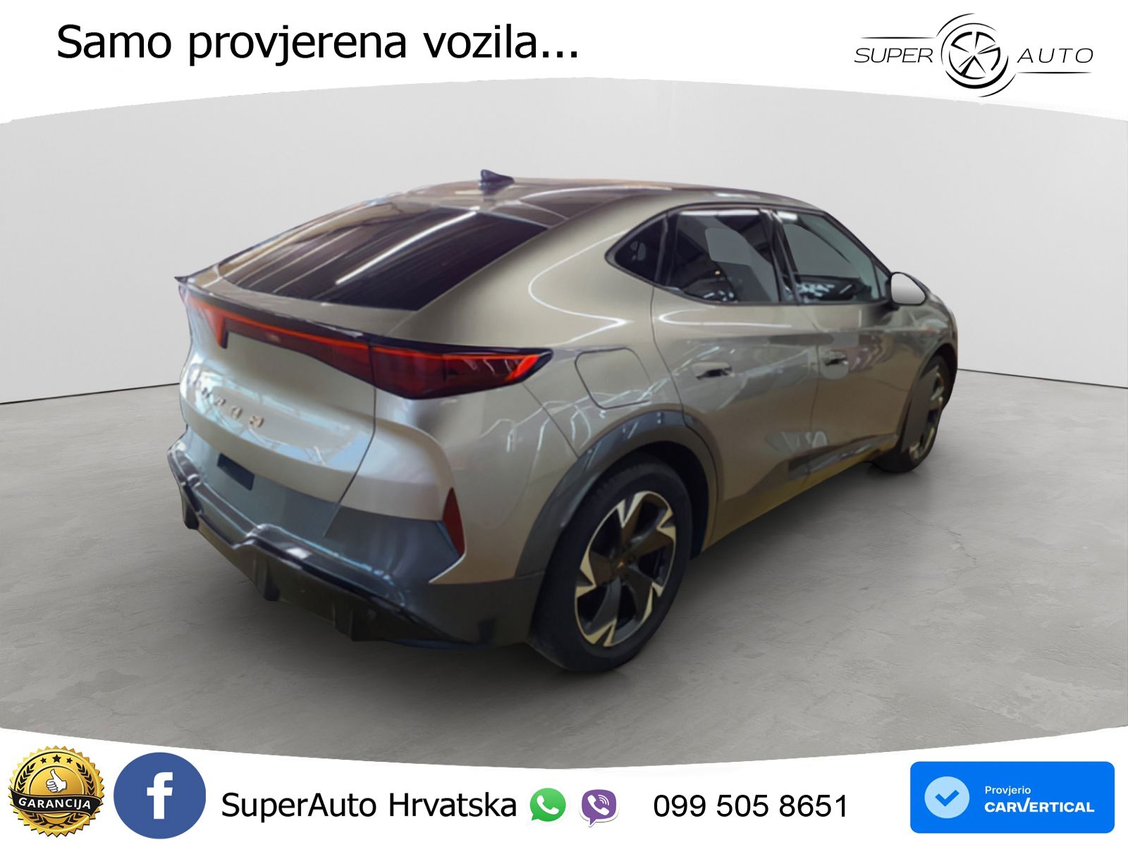 Cupra Tavascan 82 kWh (286 KS) LED+GR SJED+ACC