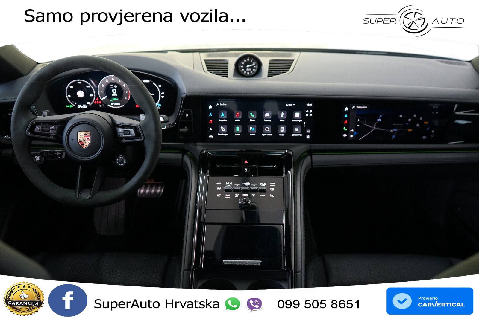 Porsche Panamera 4S 2.9 V6 (544 KS) E-Hybrid PDK ACC+HEAD+4xGR SJED+360+PANO