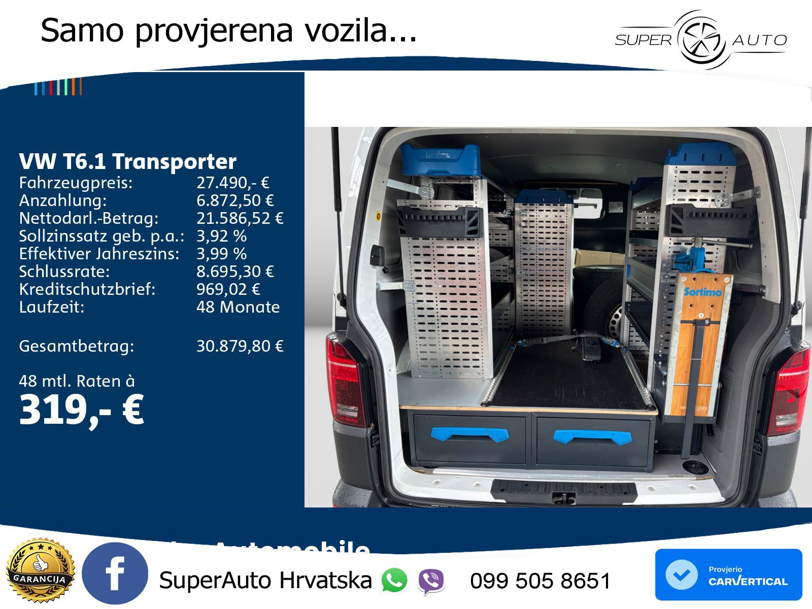 VW Transporter 150 KS LED+ACC