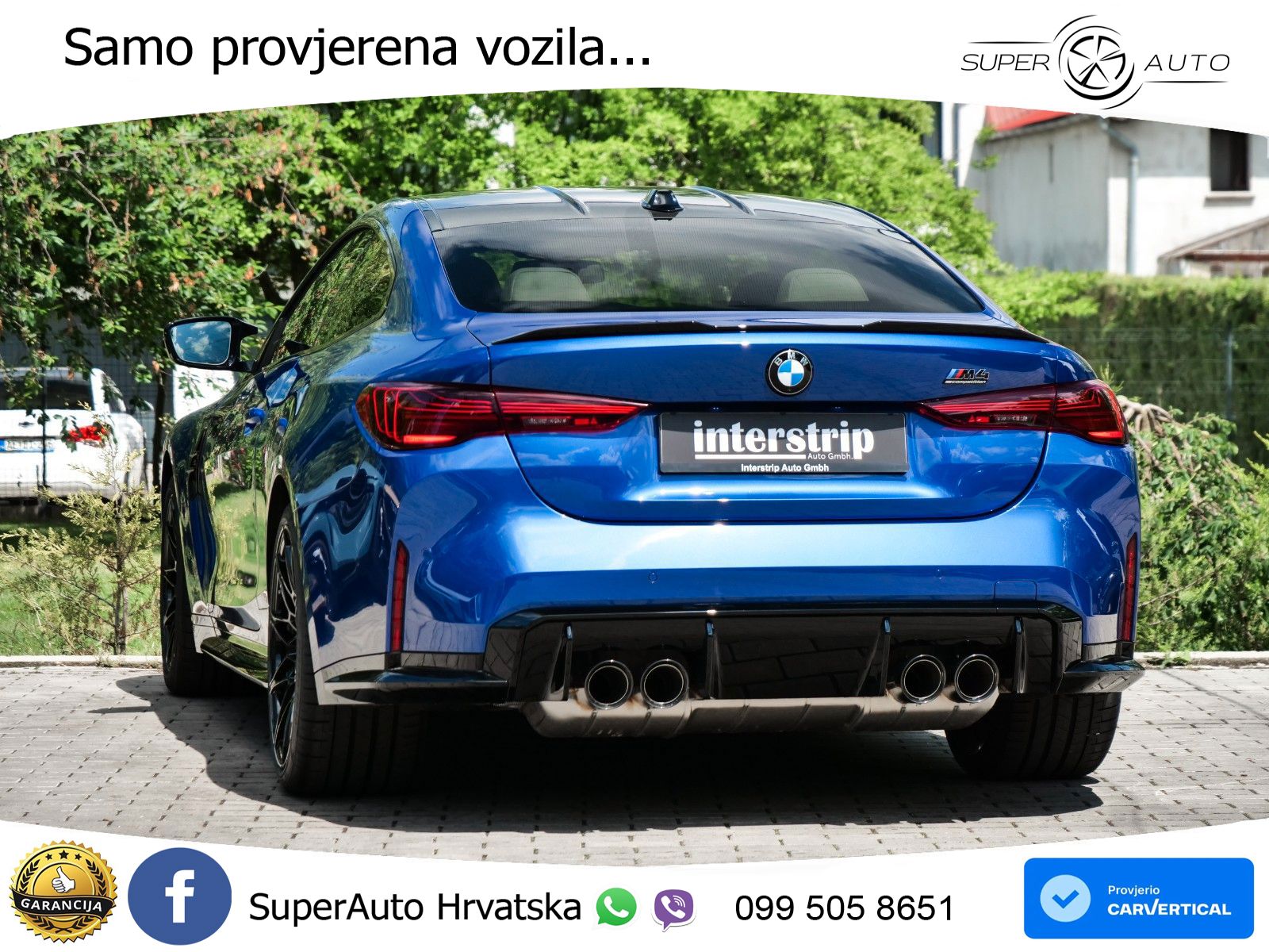 BMW M4 Competition 3.0 (530 KS) xDrive Steptronic LED+GR SJED+ACC