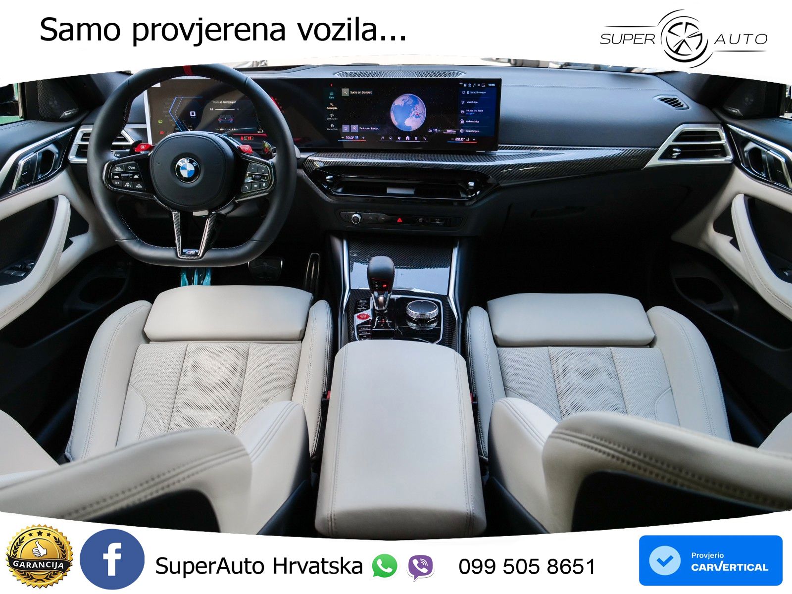 BMW M4 Competition 3.0 (530 KS) xDrive Steptronic LED+GR SJED+ACC