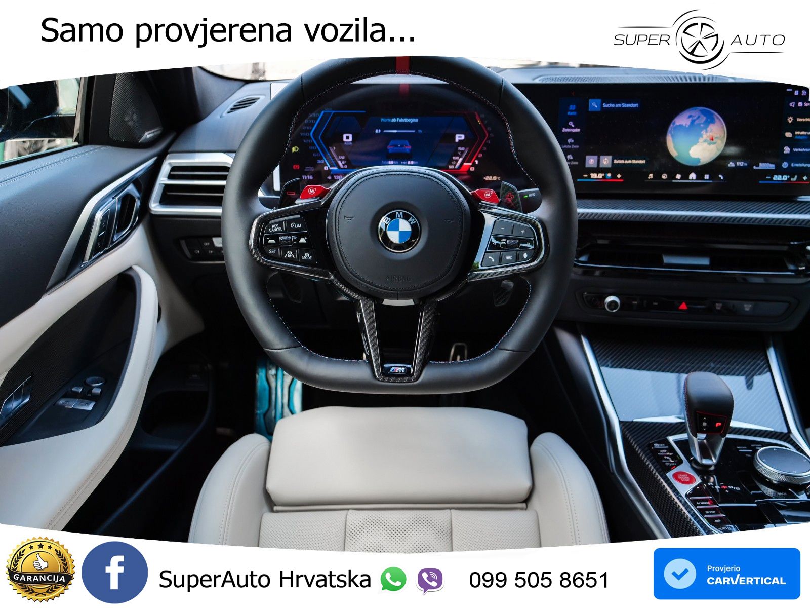 BMW M4 Competition 3.0 (530 KS) xDrive Steptronic LED+GR SJED+ACC