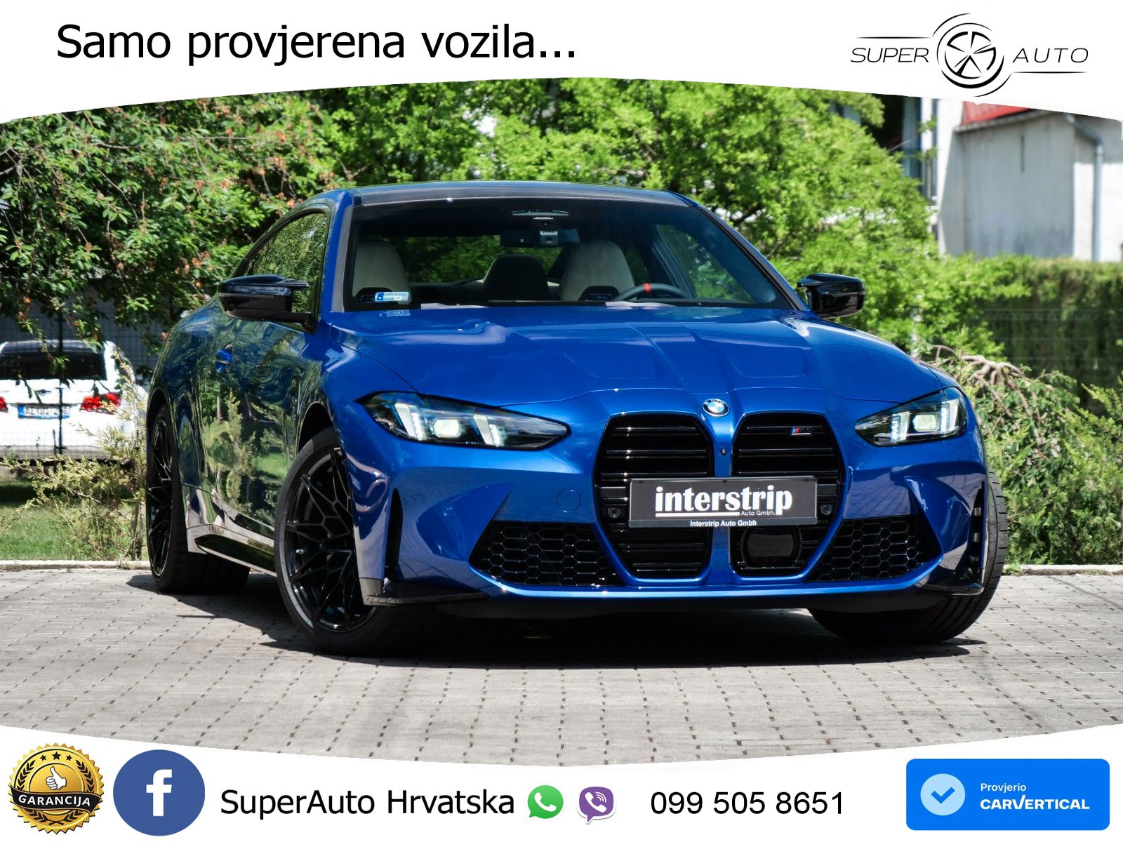 BMW M4 Competition 3.0 (530 KS) xDrive Steptronic LED+GR SJED+ACC