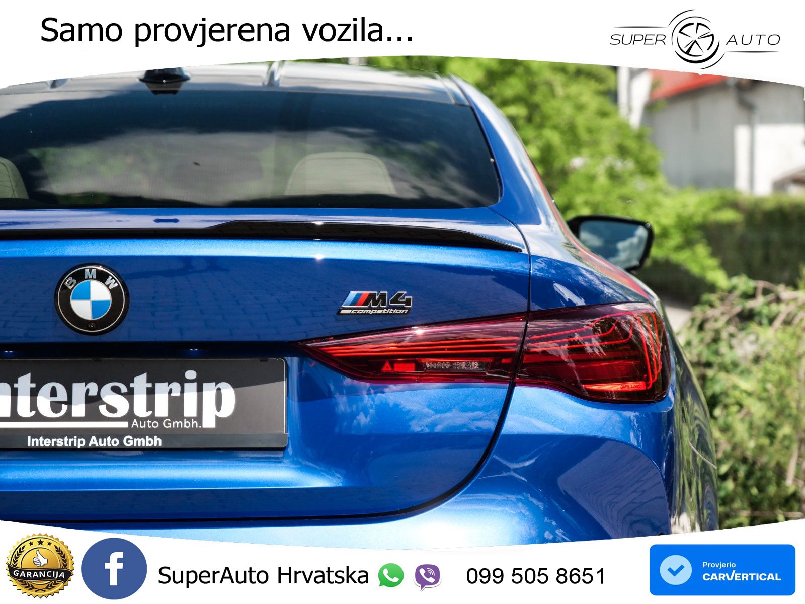 BMW M4 Competition 3.0 (530 KS) xDrive Steptronic LED+GR SJED+ACC
