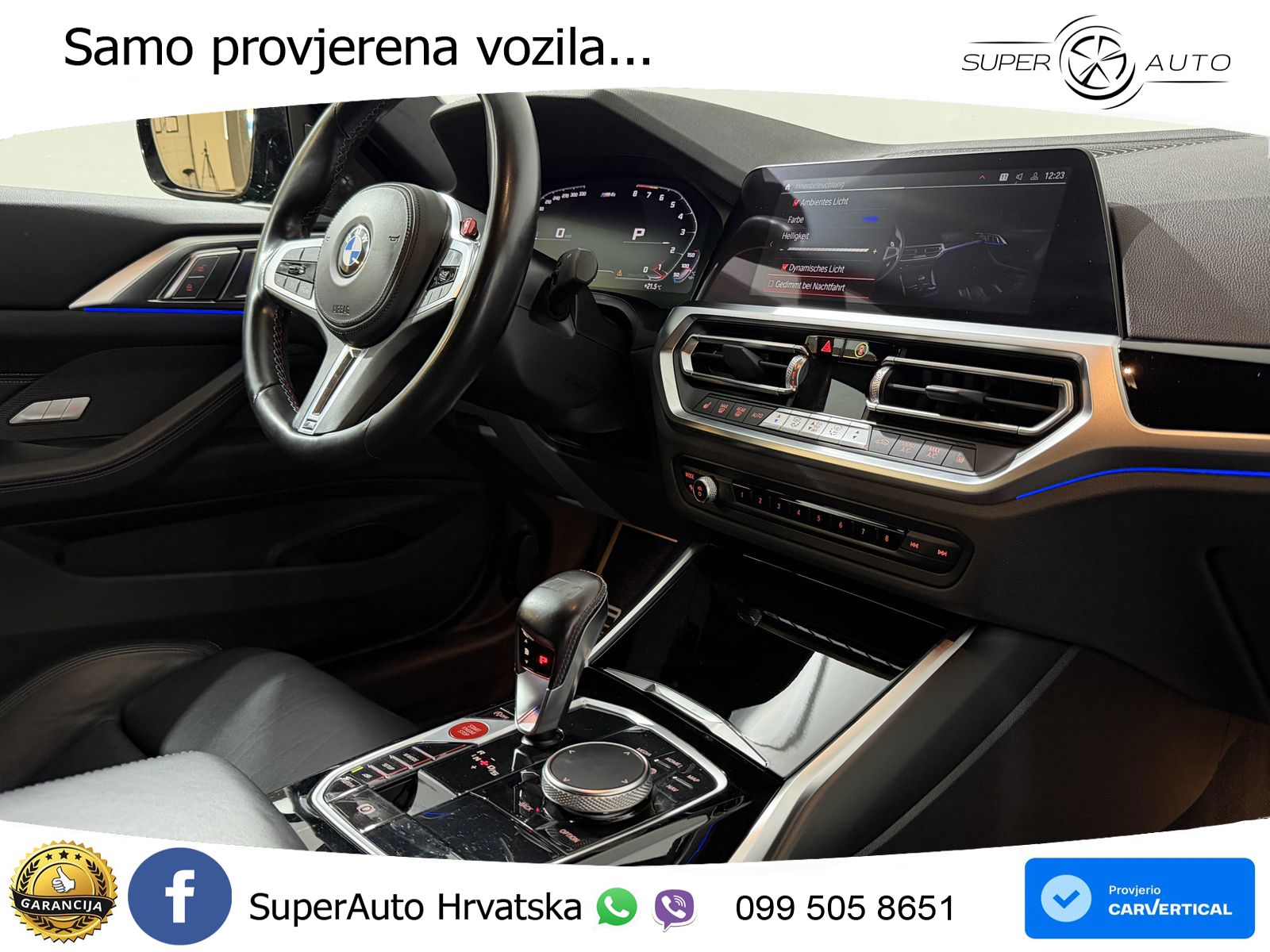BMW M4 Competition 3.0 (510 KS) xDrive Steptronic LED+GR SJED+ACC