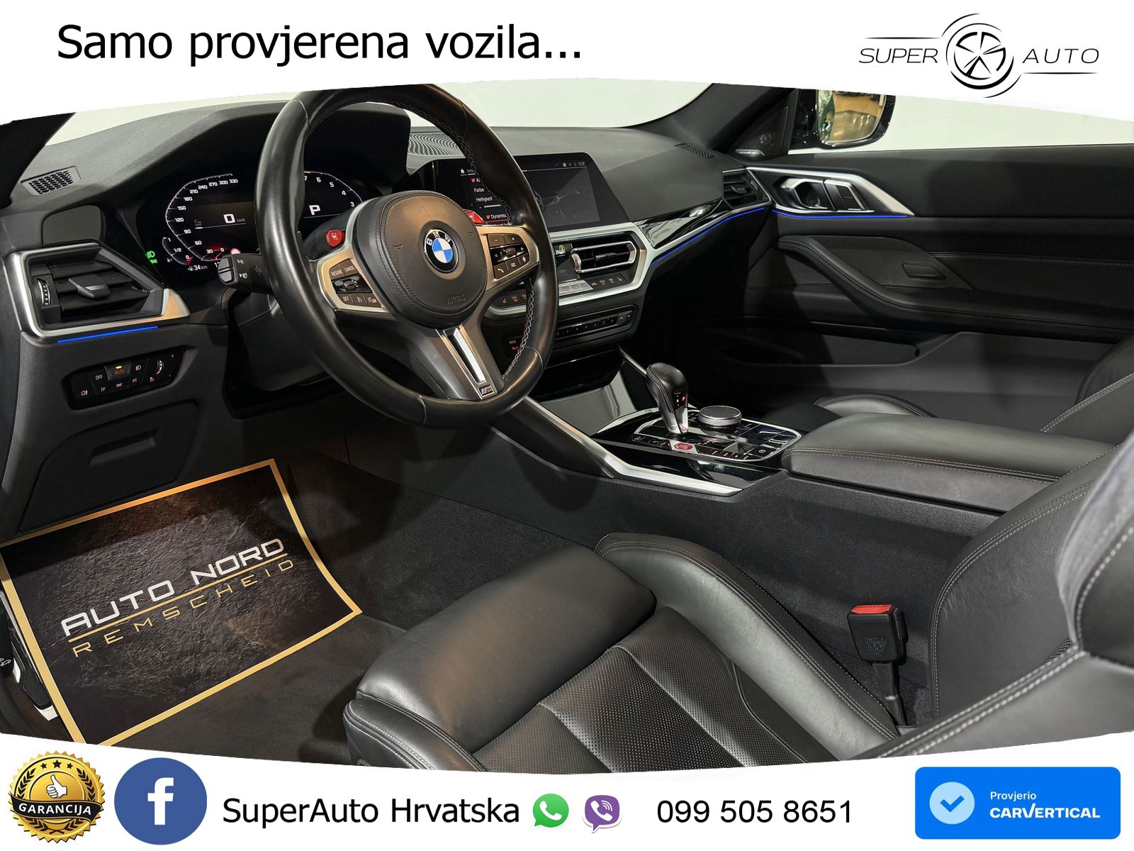 BMW M4 Competition 3.0 (510 KS) xDrive Steptronic LED+GR SJED+ACC