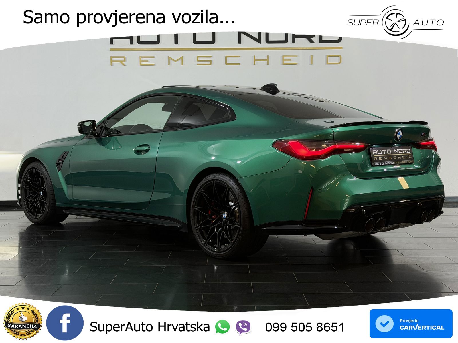 BMW M4 Competition 3.0 (510 KS) xDrive Steptronic LED+GR SJED+ACC