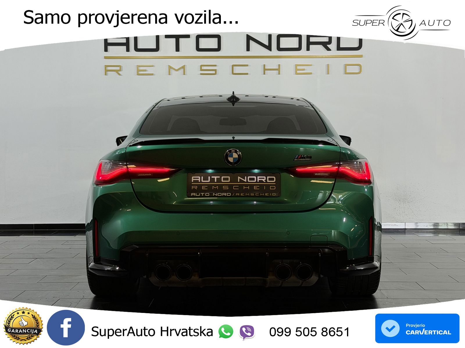 BMW M4 Competition 3.0 (510 KS) xDrive Steptronic LED+GR SJED+ACC